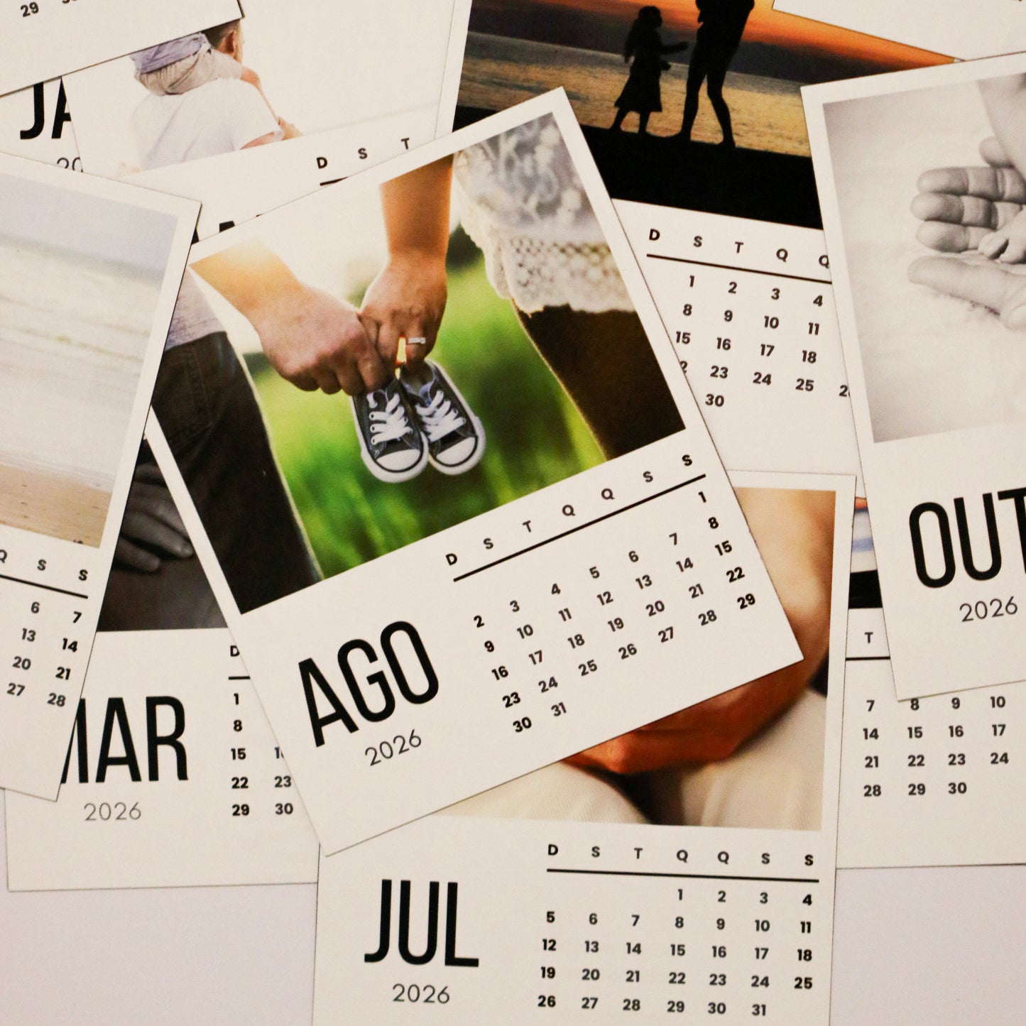 Calendário Fotográfico em Íman