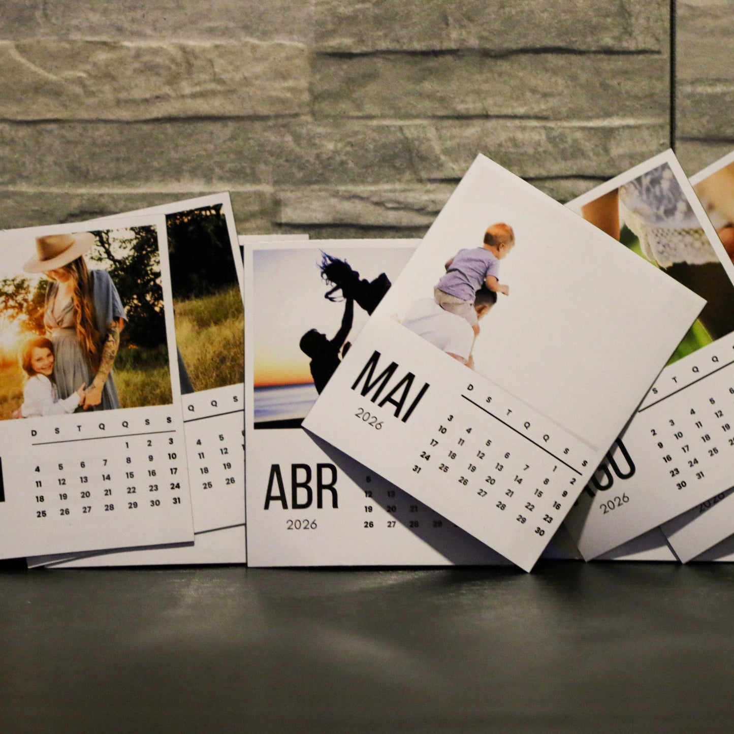 Calendário Fotográfico em Íman