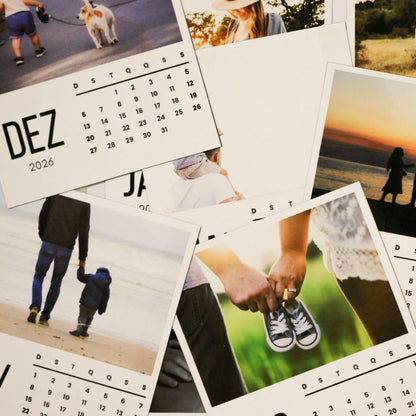 Calendário Fotográfico em Íman