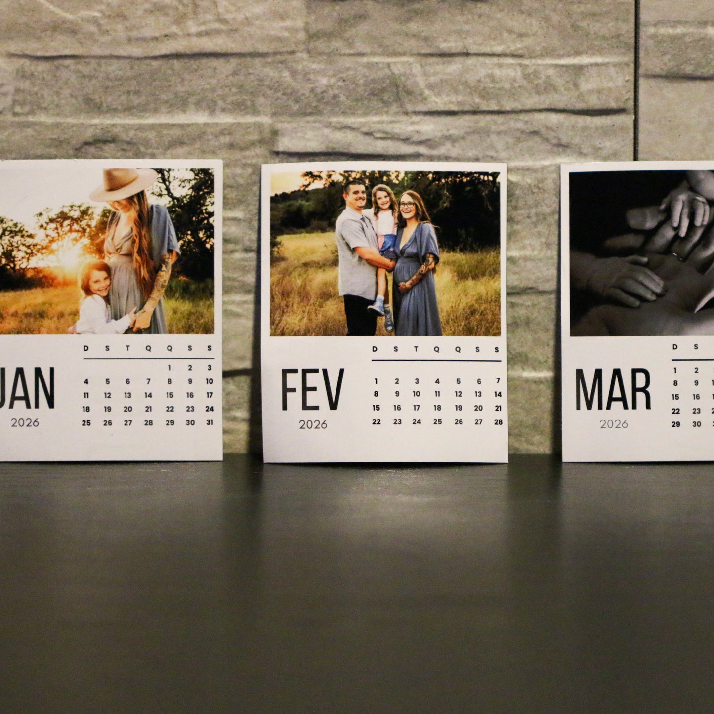 Calendário Fotográfico em Íman
