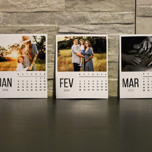 Calendário Fotográfico em Íman