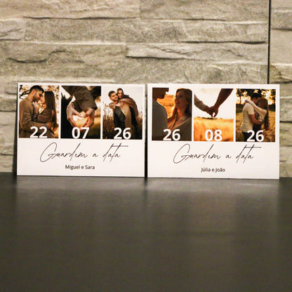 Ímanes "Save the Date"