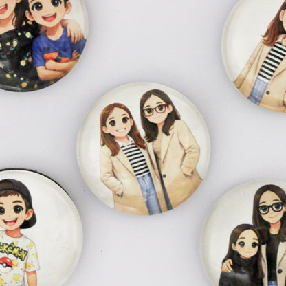 Cabochons Magnéticos 25mm